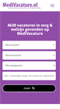 Mobile Screenshot of medivacature.nl